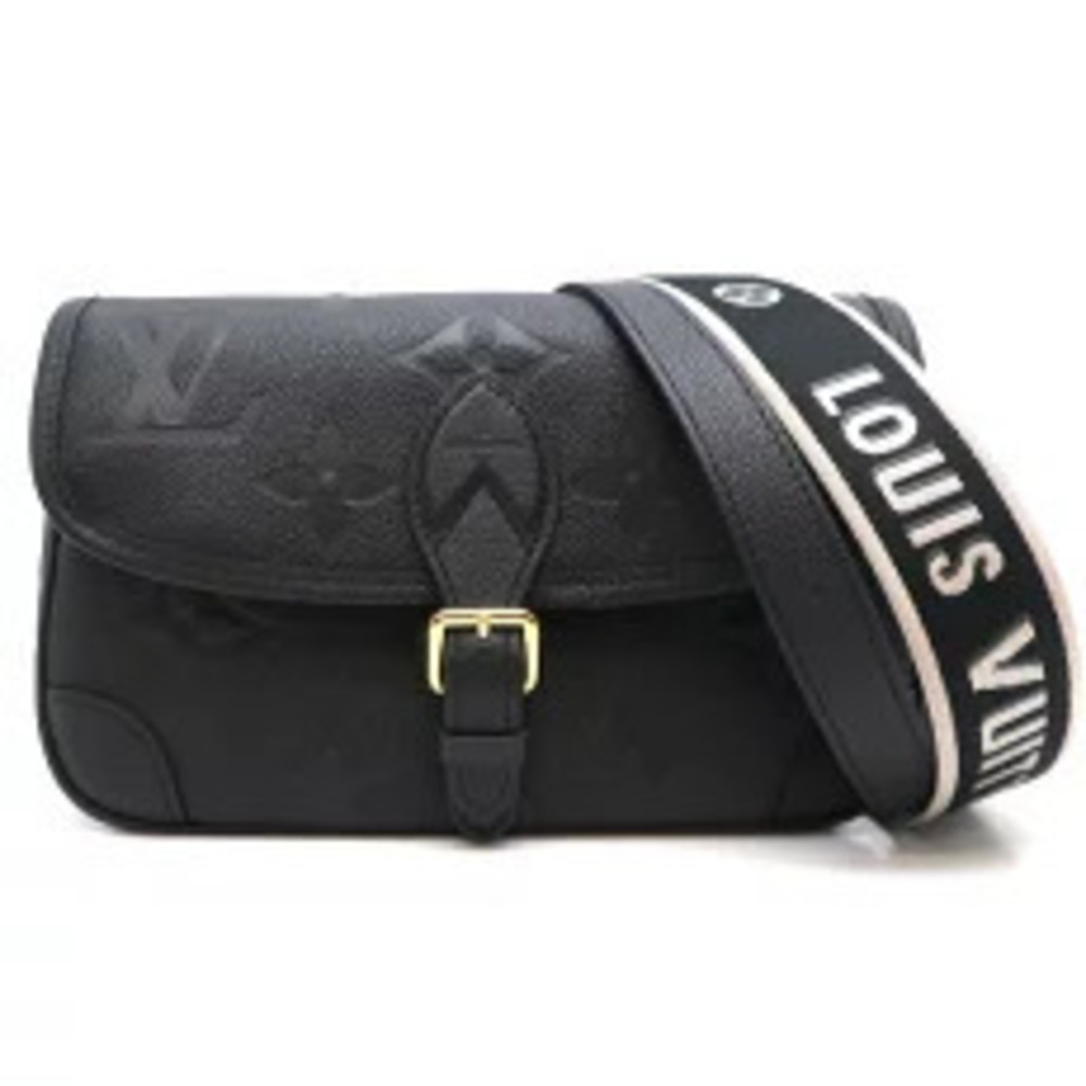 Louis Vuitton Diane Shoulder Bag Monogram Empreinte Noir Black